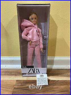 100% Authentic New Barbie X Zara Blonde Doll Pink Signature Platinum Label