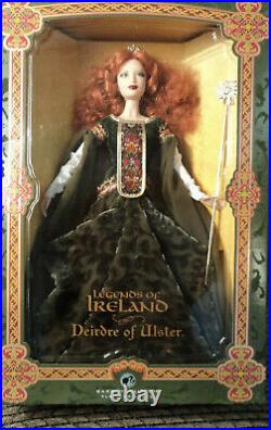 2007 Barbie Platinum Label Legends Of Ireland Deirdre Of Ulster K7977 Nrfb