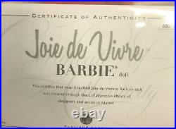 2008 Joie de Vivre Convention Barbie LE 680/800 Platinum Label M0722 NRFB