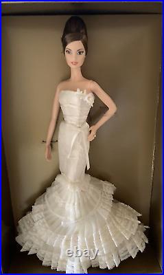 2008 Mattel Vera Wang Bride The Romanticist Barbie Doll Gold Label L9652 NRFB