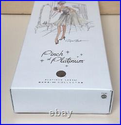 2010 Pinch Of Platinum Barbie Doll Nrfb Platinum Label #157/999 Only 999ww