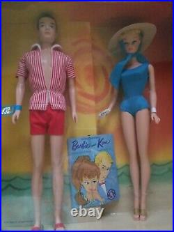 2011 Barbie Ken spring break 1961 doll convention gift set In the Swim LTD 1100