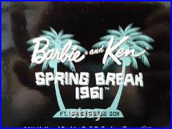 2011 Spring Break National Convention Barbie And Ken Platinum Label NEW NRFB