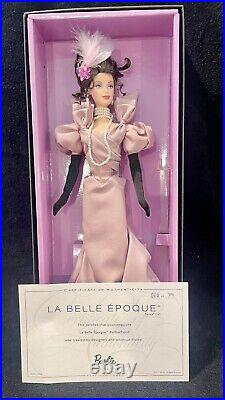 2012 Barbie La Belle Epoque Paris Festival Plat. Label Doll Signed R. Best 68/375