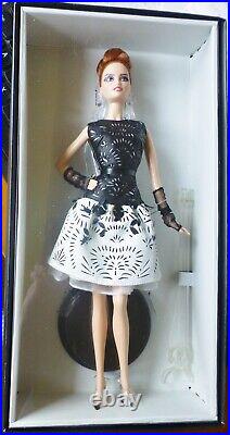 2013 BFMC Black &White Laser Leatherette Platinum BCR07 Barbie NRFB