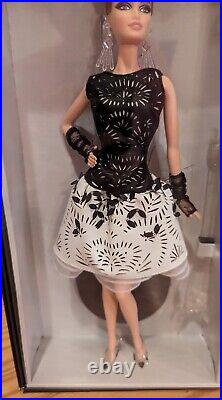 2013 Laser Leatherette Dress Barbie Platinum Label Doll BCR07 #366 /999 Shipper