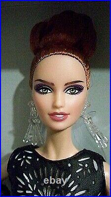 2014 Platinum Label Laser Leatherette Barbie Doll New in Box