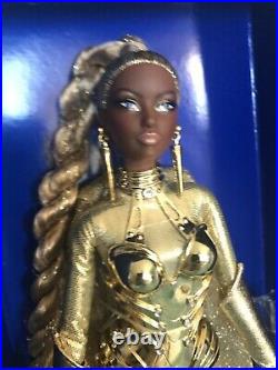 2017 NRFB Barbie Doll Golden Galaxy US Convention Platinum Label 330 Worldwide