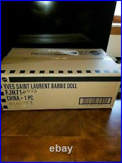 2018 Yves Saint Laurent Barbie Doll Platinum Label Collection NRFB FJH71 Safari