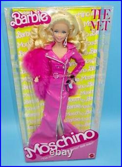 2019 Met Gala Moschino Barbie Doll NRFB Platinum Label Caucasian