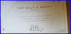 2020 Barbie Fashion Model Collection The Gala's Best Doll BFMC COA #1255 Mattel