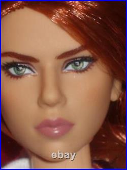 2020 Platinum Label Barbie Marvel Black Widow Doll Red Hair White Bodysuit NRFB
