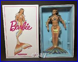 2021 Barbie Signature Platinum Label KING OCEAN MERMAN KEN Barbie BNIB