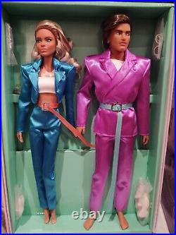 2021 Us Convention Barbie & Ken Power Pair Platinum Label Doll Set Mattel Gxl29