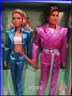 2021 Us Convention Barbie & Ken Power Pair Platinum Label Doll Set Mattel Gxl29