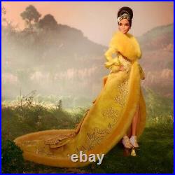 2022 Barbie Signature Platinum Label Guo Pei Doll in Yellow Gown