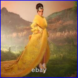 2022 Barbie Signature Platinum Label Guo Pei Doll in Yellow Gown