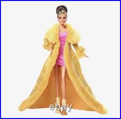 2022 PLATINUM LABEL Guo Pei Barbie Doll GoldenYellow Gown SOLD OUT HBX99 MATTEL