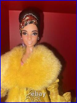 2022 PLATINUM LABEL Guo Pei Barbie Doll GoldenYellow Gown SOLD OUT HBX99 MATTEL