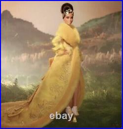 2022 PLATINUM LABEL Guo Pei Barbie Doll Wearing Golden-Yellow Gown- IN HAND
