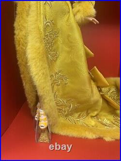 2022 PLATINUM LABEL Guo Pei Barbie Doll Wearing Golden-Yellow Gown In-Hand