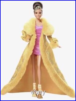 2022 PLATINUM LABEL Guo Pei Barbie Doll Wearing Golden-Yellow Gown, Rhianna Dress