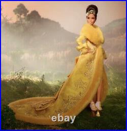 2022 PLATINUM LABEL Guo Pei Barbie Doll WithGolden-Yellow Gown-In Hand- Xmas Ready