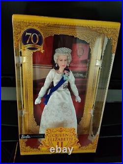 2022 Queen Elizabeth Barbie II Gold Label Platinum Jubilee NRFB