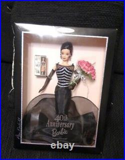 40th anniversary barbie brunette edition, 1999