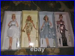 4 Platinum Label Barbies In The Precious Metals Collection