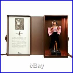 AA Barbie Platinum Label Yves Saint Laurent NRFB in Shipper LE 1000 FPV66
