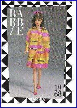 All That Jazz Barbie Doll Collector's Reproduction Platinum EXC & Trading Card