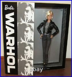 Andy Warhol Pop Art Barbie Doll NRFB Platinum Label 2015 #DGW53