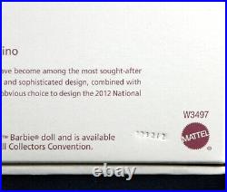 BARBIE 2012 NATIONAL CONVENTION ETERNAL AA DOLL Platinum Label MIMB HTF SIGNED