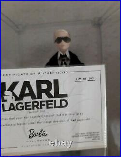 BARBIE KARL LAGERFELD PLATINUM barbie