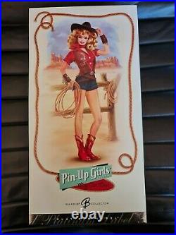 BARBIE PIN-UP GIRLS WAY OUT WEST BARBIE K3162 PLATINUM LABEL 766 of 999 NEW
