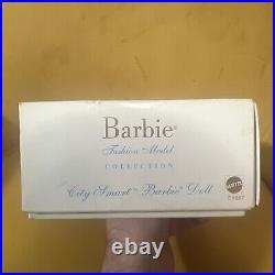 BFMC Barbie City Smart Platinum Collection 2003 Silkstone NRFB 600 only RARE