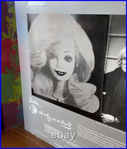 Barbie Andy Warhol Collaboration Doll Platinum Label 999 Limited Mattel 2016