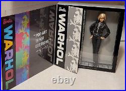 Barbie Andy Warhol Platinum Label Rare Limited To 1000 Dolls NRFB