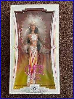 Barbie Black Label 2007 Cher Doll Bob Mackie Native American Costume L3548