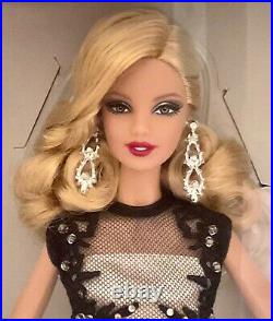 Barbie Black and White Collection Classic Evening Gown Doll withShipper NRFB WithCOA
