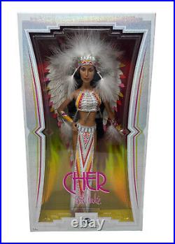 Barbie CHER Bob Mackie 70's Half Breed Indian Doll 2007 Black Label NRFB #L3548