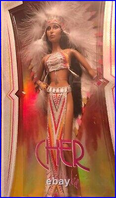 Barbie CHER-HALF BREED INDIAN Bob Mackie 2007 #L3548 IN ORIGINAL CELLO
