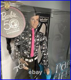 Barbie Collector Barbie Fan Club -2009 Platinum Pop Life Ken -NRFB