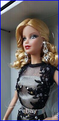 Barbie Collector Platinum Label Classic Evening Gown Black And White Collection