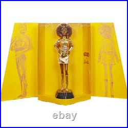 Barbie Collector Star Wars C-3PO x Barbie Doll 12-inch in Gold Fashion and with