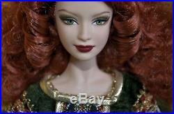Barbie Doll Deirdre of Ulster 2007 Legends of Ireland Platinum new Toys R us Exc