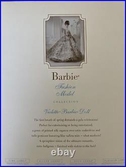 Barbie Fashion Model Platinum Label Collection- Violette BRAND NEW IN BOX
