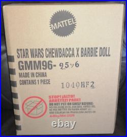 Barbie GMM96 Star Wars Chewbacca Collector Doll Platinum Label NRFB