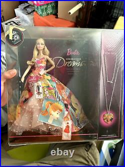 Barbie Generations of Dreams BRUNETTE Doll 2008 HARD TO FIND PLATINUM LABEL